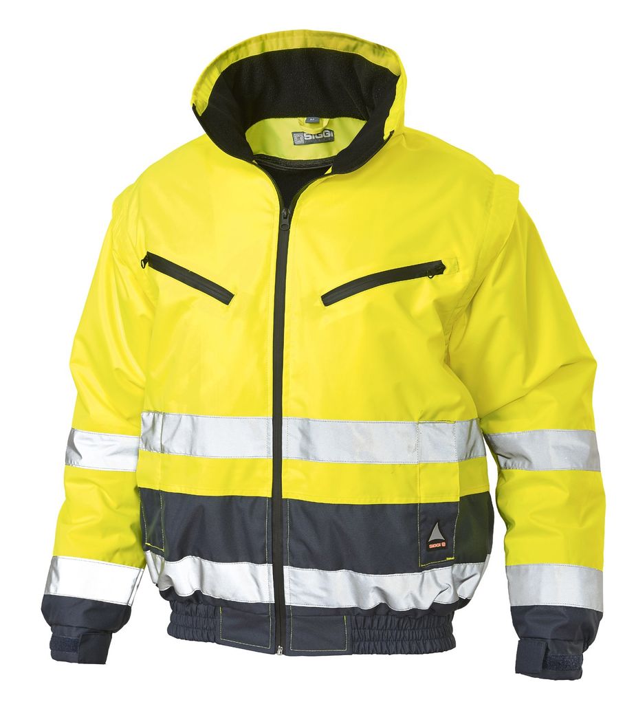 giallo fluo-blu